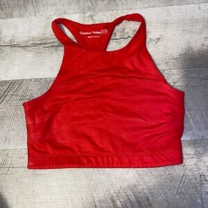 Outdoor Voices Red Racerback Sports Bra